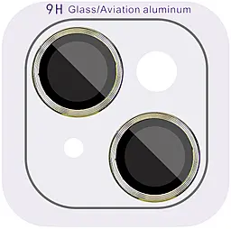 Защитное стекло Epik Metal Classic на камеру для Apple iPhone 15, iPhone 15 Plus Light Green - фото Защитное стекло Epik Metal Classic на камеру для Apple iPhone 15, iPhone 15 Plus Light Green