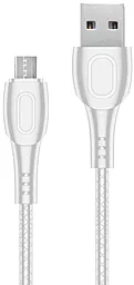 Кабель Walker C325 USB-A - micro USB 12w 2.4a 1м cable White - фото Кабель Walker C325 USB-A - micro USB 12w 2.4a 1м cable White