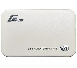 Кишеня для HDD Frime SATA HDD/SSD 2.5" USB 3.0 Plastic (FHE71.25U30) White - мініатюра 2
