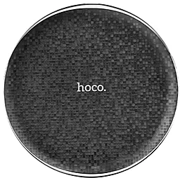 Бездротовий (індукційний) зарядний пристрій швидкої QI зарядки Hoco CW8 Black