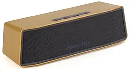 Колонки акустические Bluedio BS-2 HI-FI Explorer Gold - миниатюра 3
