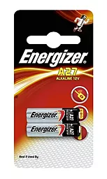 Батарейки Energizer A27 (27A) 2шт 12 V - фото Батарейки Energizer A27 (27A) 2шт 12 V