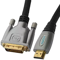 Відеокабель HDMI - DVI Hi-Fi 3M 1TOUCH - фото Відеокабель HDMI - DVI Hi-Fi 3M 1TOUCH