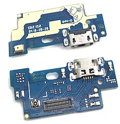 Нижня плата Asus ZenFone Max M1 ZB555KL з роз'ємом зарядки і мікрофоном - фото Нижня плата Asus ZenFone Max M1 ZB555KL з роз'ємом зарядки і мікрофоном