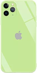 Чехол Epik GLOSSY Logo Full Camera Apple iPhone 11 Pro Max Light Green