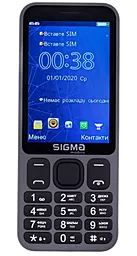 Мобильный телефон Sigma mobile X-style 351 LIDER Grey (4827798121955) - фото Мобильный телефон Sigma mobile X-style 351 LIDER Grey (4827798121955)