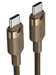 Кабель Vention USB Type-C - Type-C 60w 3a 2м PD cable Copper (TRDJH) - фото Кабель Vention USB Type-C - Type-C 60w 3a 2м PD cable Copper (TRDJH)
