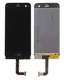 Дисплей ZTE Blade S7 с тачскрином, Black - фото Дисплей ZTE Blade S7 с тачскрином, Black