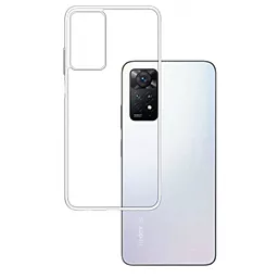 Чехол Silicone Case WS для Xiaomi Redmi Note 11 Pro, Redmi Note 11 Pro 5G Transparent