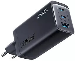 Сетевое зарядное устройство Anker PowerPort 737 120w GaN PD 2xUSB-C/USB-A ports charegr black (A2148313)