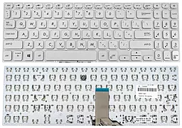 Клавіатура для ноутбуку Asus  Silver