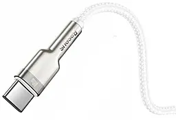 Кабель Baseus Cafule USB Type-C - Type-C 100w 5a 2м PD cable White (CATJK-D02) - мініатюра 4 Кабель Baseus Cafule USB Type-C - Type-C 100w 5a 2м PD cable White (CATJK-D02) - мініатюра 4