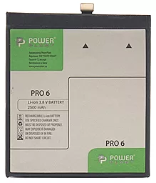 Аккумулятор Meizu Pro 6 / BT53 / SM210039 (2500 mAh) PowerPlant