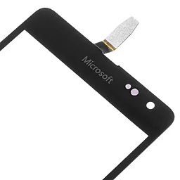 Сенсор (тачскрин) Microsoft Lumia 535 (CT2S1973FPC-A1-E) (original) Black - миниатюра 2