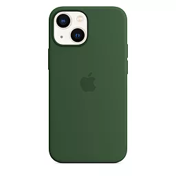 Чехол Apple Silicone Case Full with MagSafe and SplashScreen для Apple iPhone 13 mini Clover
