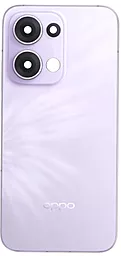 Задняя крышка корпуса Oppo Reno 13 со стеклом камеры Purple - фото Задняя крышка корпуса Oppo Reno 13 со стеклом камеры Purple