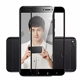Защитное стекло 1TOUCH Full Cover Full Glue Xiaomi Redmi Note 4X (без упаковки) Black
