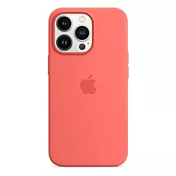 Чехол Apple Silicone Case Full with MagSafe and SplashScreen для Apple iPhone 13 Pro Max  Pink Pomelo