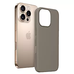 Чехол MAKE Silicone Magnet Pro для Apple iPhone 16 Pro Clay - миниатюра 3 Чехол MAKE Silicone Magnet Pro для Apple iPhone 16 Pro Clay - миниатюра 3