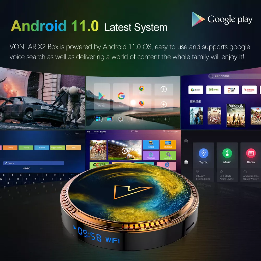 Смарт приставка Vontar X2 4/32Gb - фото 2