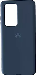 Чехол 1TOUCH Silicone Case Full Huawei P40 Pro Navy Blue