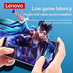 Навушники Lenovo XT96 White - мініатюра 4