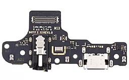 Нижняя плата Samsung Galaxy A21 A215 с разъемом зарядки, наушников, микрофоном, Original - фото Нижняя плата Samsung Galaxy A21 A215 с разъемом зарядки, наушников, микрофоном, Original
