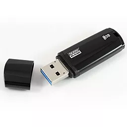 Флешка GooDRam 8GB Mimic Black USB 3.0 (UMM3-0080K0R11) - фото Флешка GooDRam 8GB Mimic Black USB 3.0 (UMM3-0080K0R11)