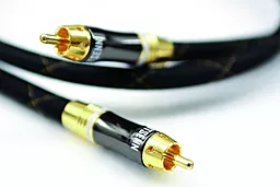 Аудио кабель Lautsenn RCA - RCA M/M Cable 1 м чёрный (G-CO-1)