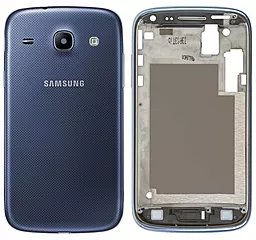 Корпус Samsung i8262 Galaxy Core Blue - фото Корпус Samsung i8262 Galaxy Core Blue