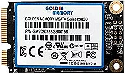 Накопичувач SSD Golden Memory 256 Gb mSATA (GM2020256GB)