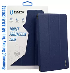 Чехол для планшета BeCover Flexible TPU Mate для Samsung Galaxy Tab A8 10.5 (2021) SM-X200 / SM-X205 Deep Blue (708378)