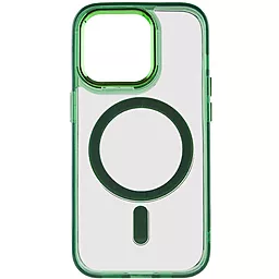{"ru": "Чехол", "uk": "Чохол"} Epik Iris with MagSafe для Apple iPhone 14 Pro Green