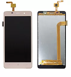 Дисплей Bravis A504 Trace, X500 Trance Pro, Leagoo M5, Assistant AS-5433 Secret с тачскрином, Gold - фото Дисплей Bravis A504 Trace, X500 Trance Pro, Leagoo M5, Assistant AS-5433 Secret с тачскрином, Gold