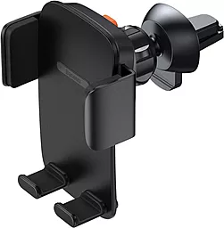 Тримач Baseus Easy Control Pro Clamp Car Mount Holder Black (SUYK010101) - мініатюра 3 Тримач Baseus Easy Control Pro Clamp Car Mount Holder Black (SUYK010101) - мініатюра 3