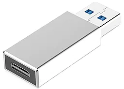 Адаптер-переходник Joyroom USB 3.0 Switch to Type-C Silver (S-M203) - миниатюра 2