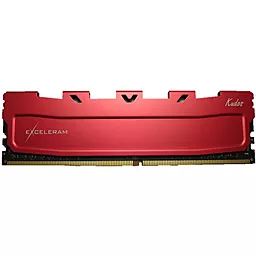 Оперативна пам'ять Exceleram DDR4 4GB 2800 MHz (EKRED4042817A) Red Kudos