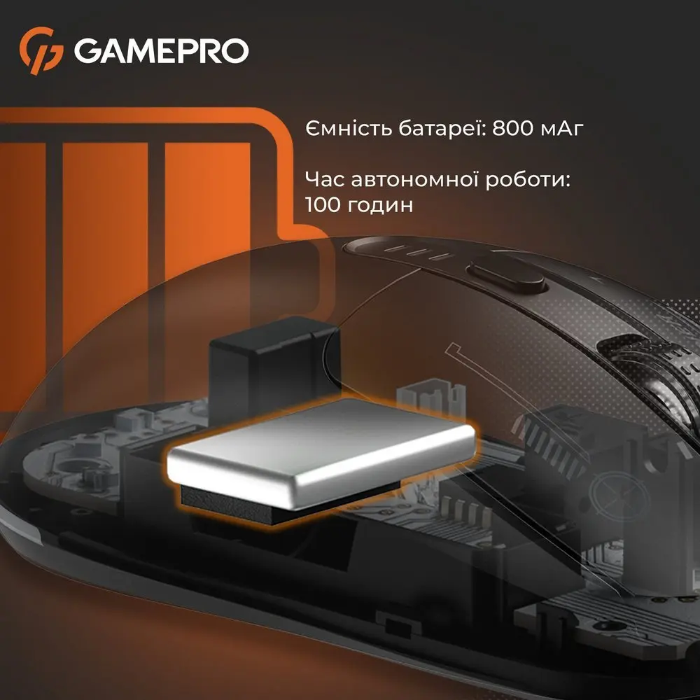 Компьютерная мышка GamePro Genesis Winner GM079 Black - фото 7
