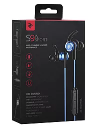 Навушники 2E S9 WiSport Blue (2E-IES9WBL) - мініатюра 2