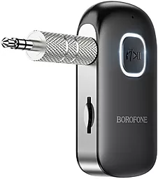 Bluetooth адаптер Borofone BC42 Car AUX BT Receiver Black
