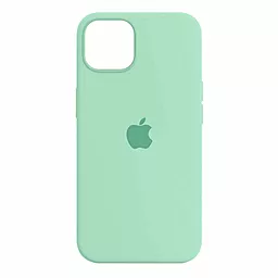 Чохол Silicone Case Full для Apple iPhone 15 Pro Max Fresh Green