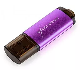 Флешка Exceleram 128GB A3 Series USB 3.1 (EXA3U3PU128) Purple - фото Флешка Exceleram 128GB A3 Series USB 3.1 (EXA3U3PU128) Purple