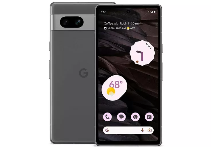 Смартфон Google Pixel 7A 8/128GB Dual Sim Charcoal - фото 1