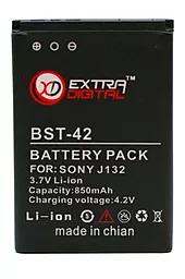 Акумулятор Sony Ericsson BST-42 / DV00DV6076 (850 mAh) ExtraDigital