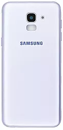 Задняя крышка корпуса Samsung Galaxy J6 J600 со стеклом камеры Lavender