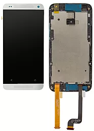 Дисплей HTC Desire 601 (315n) з тачскріном і рамкою, White