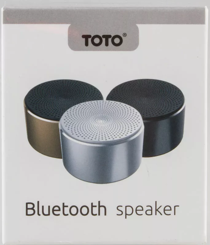 Колонки акустичні TOTO Bluetooth Speaker Mini Silver/White - фото 3