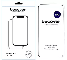 Защитное стекло BeCover 10D для Samsung Galaxy S25 Black (712721) - фото Защитное стекло BeCover 10D для Samsung Galaxy S25 Black (712721)