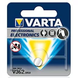 Батарейки Varta SR721SW (362) (361) 1шт 00362101111 1.55 V - фото Батарейки Varta SR721SW (362) (361) 1шт 00362101111 1.55 V