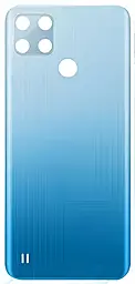 Задняя крышка корпуса Realme C25Y Glacier Blue - фото Задняя крышка корпуса Realme C25Y Glacier Blue